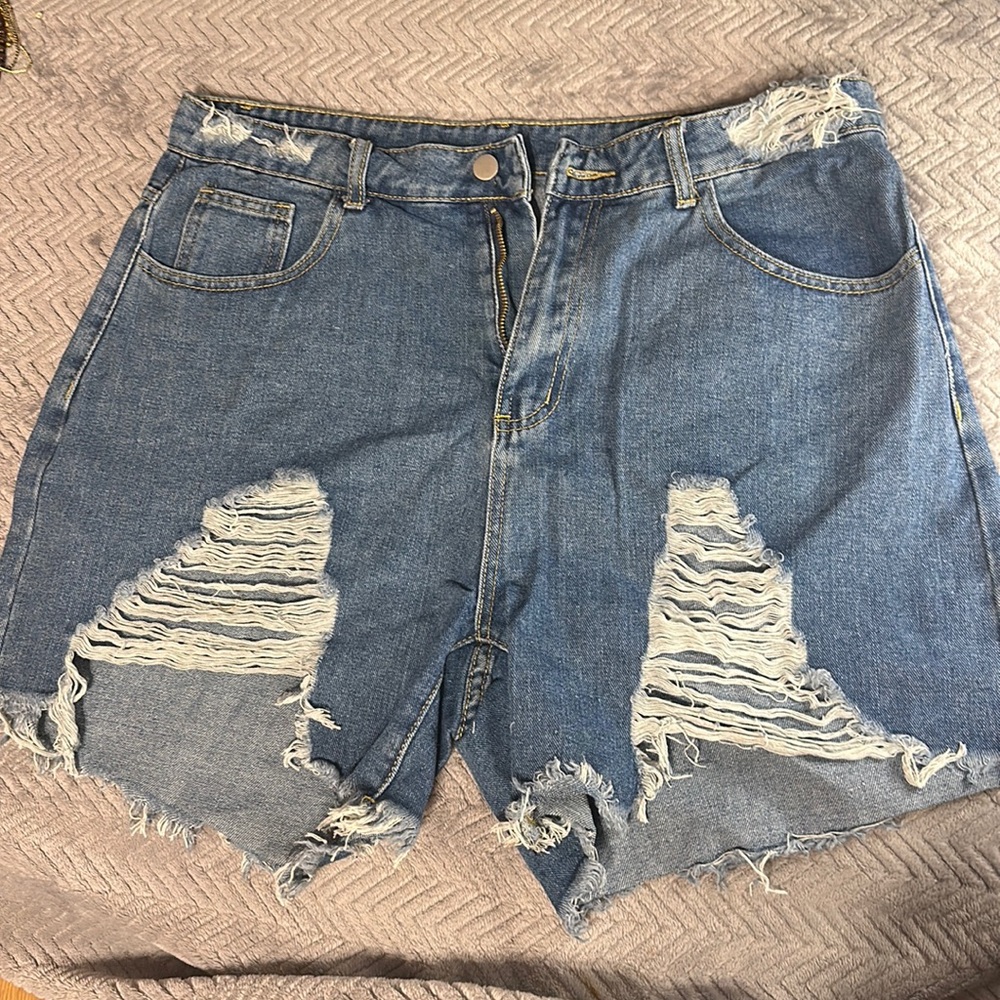 Shein 1XL denim shorts